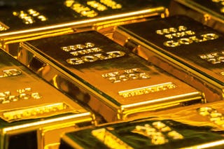 Goldbarren und Goldpreis